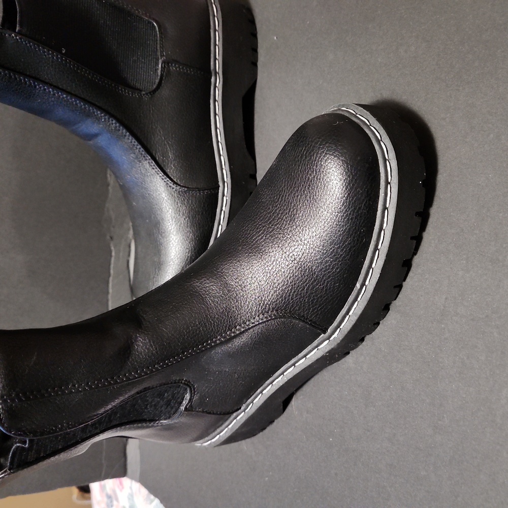 Black Size 8 Sncerely Jules Hippie P1HIP01 Women's Chelsea Boots Platform